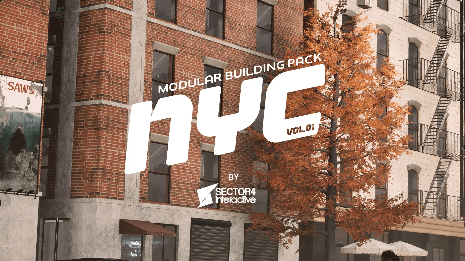NYC Modular Buildings Pack- Volume1 - Main Preview