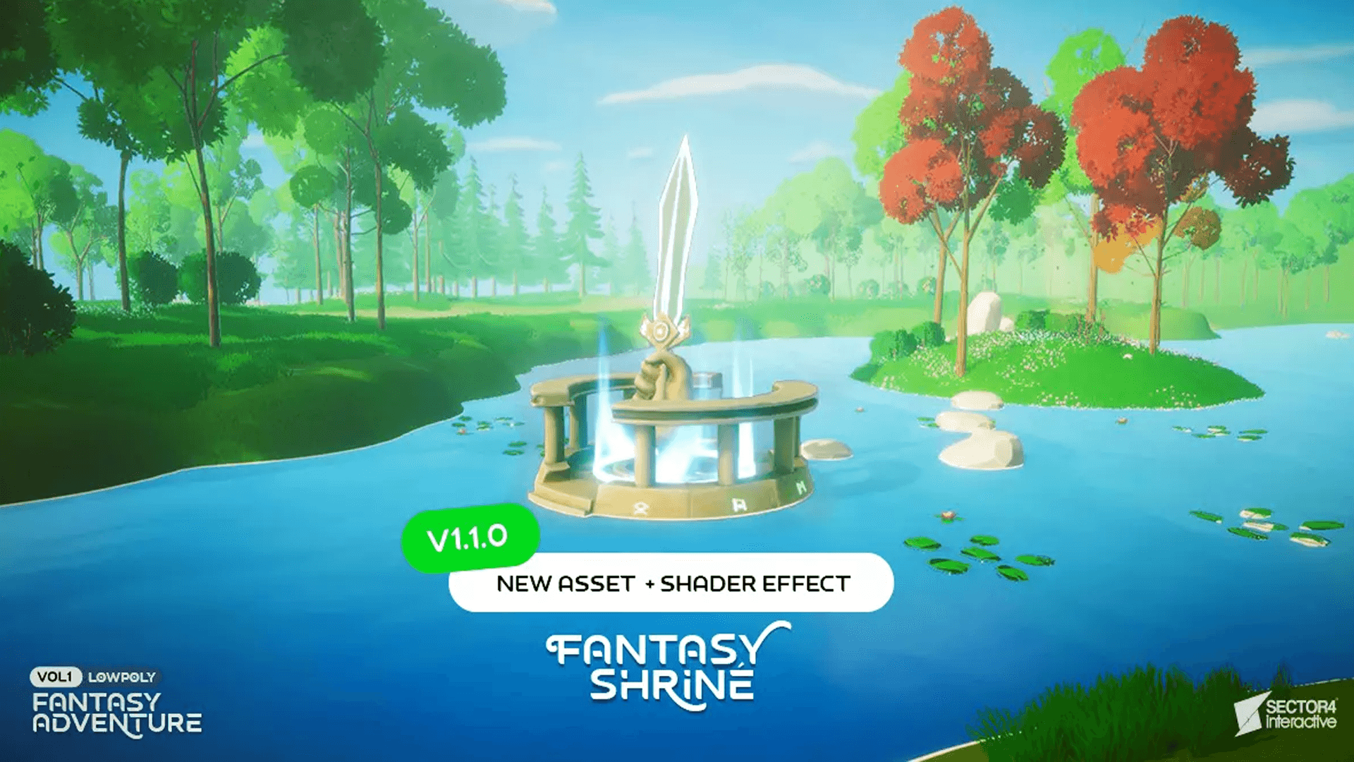 Stylized Fantasy World Builder – Low Poly Forest, Props, VFX & Shaders - Gallery Image 6