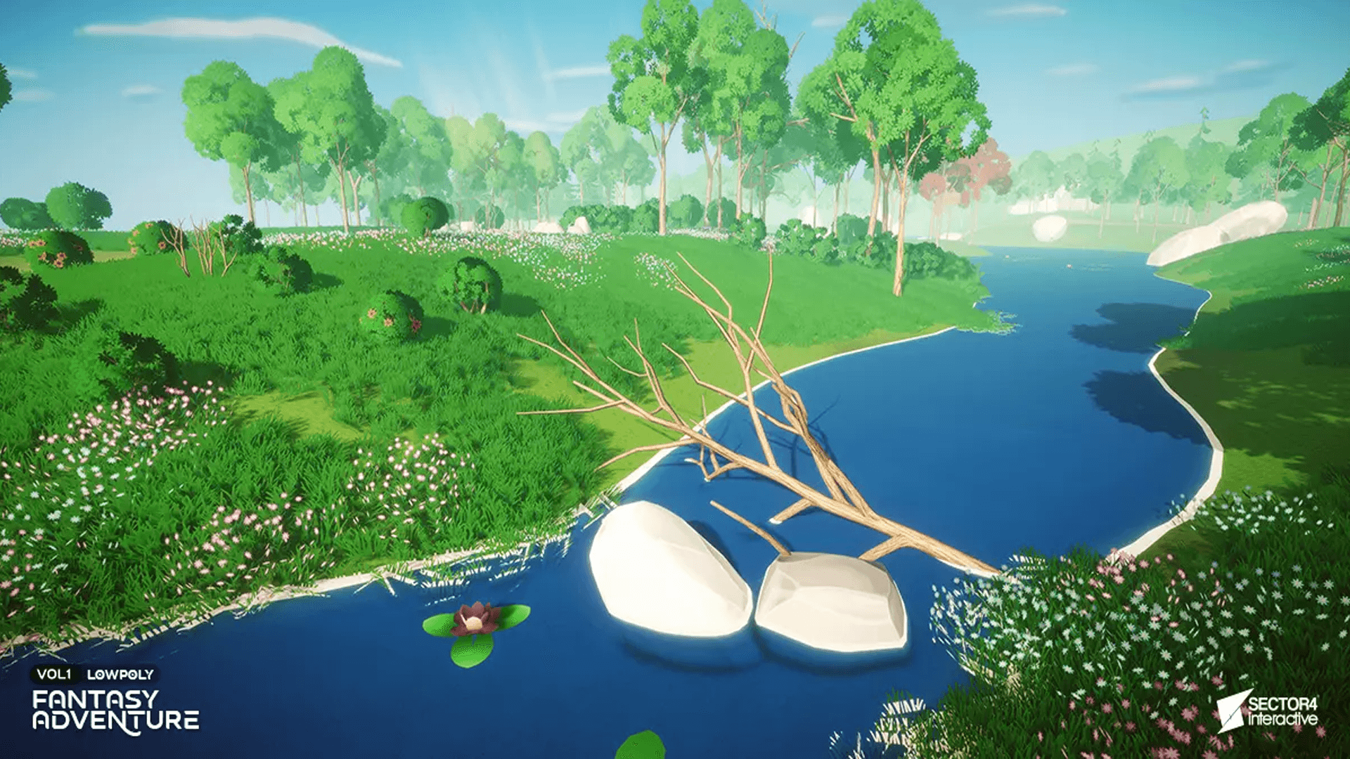 Stylized Fantasy World Builder – Low Poly Forest, Props, VFX & Shaders - Gallery Image 8