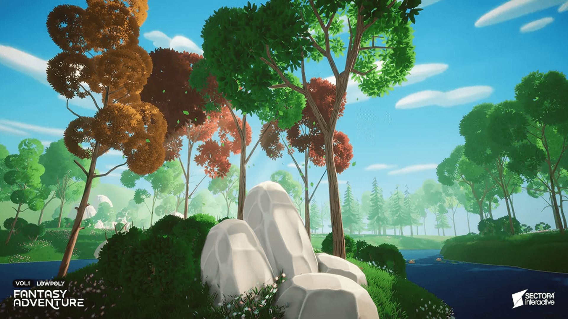 Stylized Fantasy World Builder – Low Poly Forest, Props, VFX & Shaders - Gallery Image 10
