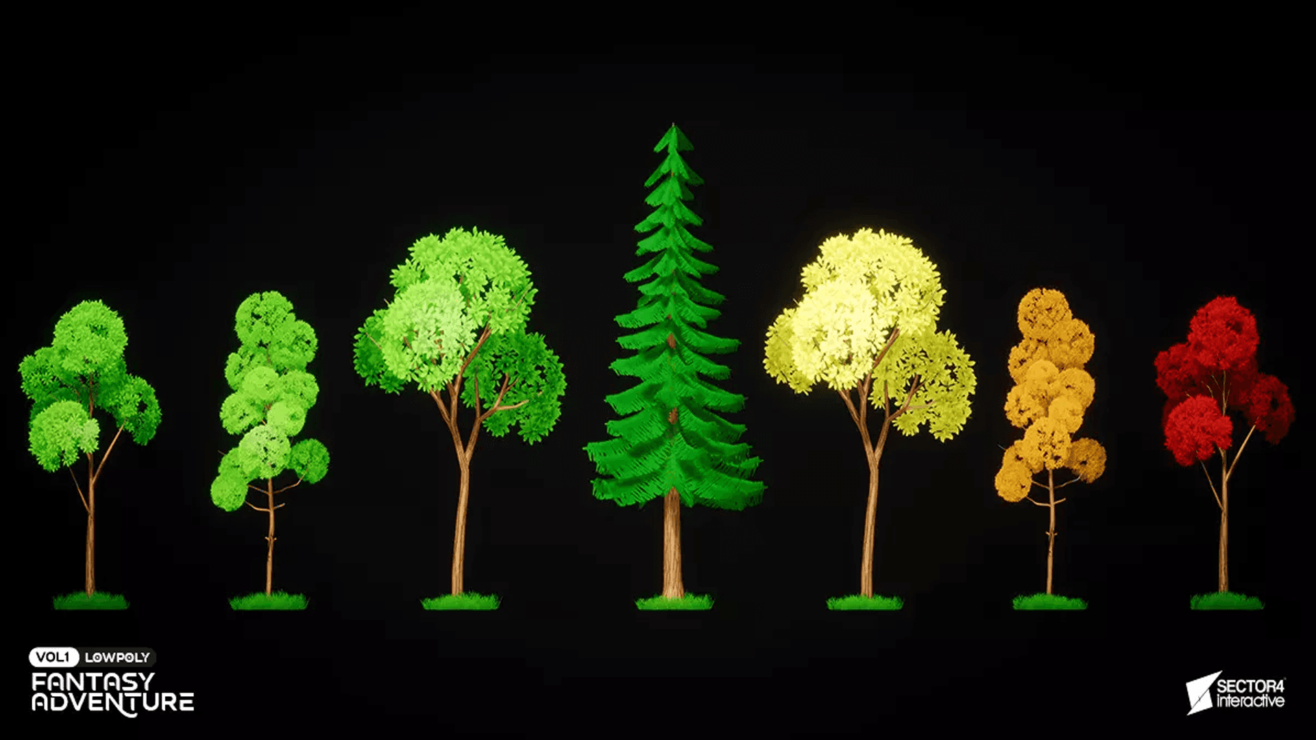 Stylized Fantasy World Builder – Low Poly Forest, Props, VFX & Shaders - Gallery Image 13